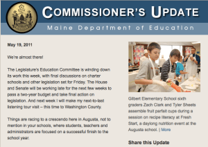 Image of email newsletter