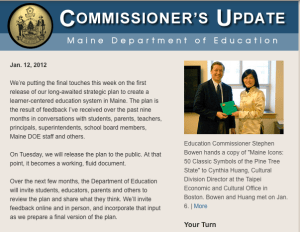 Commissioner's Update - Jan. 12, 2012 Newsletter image