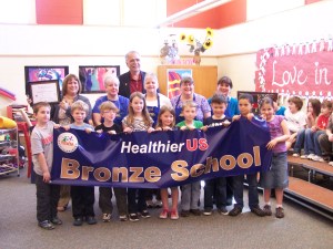 Kittery schools receive one of the nation's highest nutrition awards from the USDA's HealthierUS School Challenge.