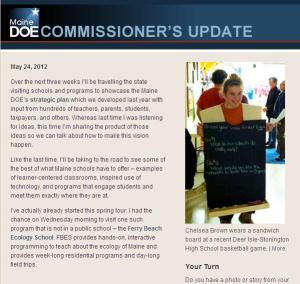 Commissioner's Update - May 24, 2012