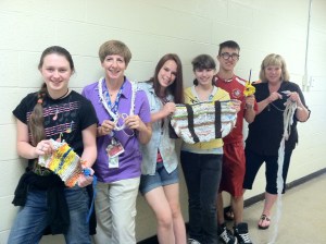 Sanford Junior High eighth graders competed nationally in the Siemen's We Can Change the World Challenge with their project aimed to decrease plastic bag use.