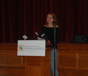 Olivia Broadrick, senior at the Maine Academy of Natural Sciences, chose to attend the public charter school because she plans to work in the sciences.