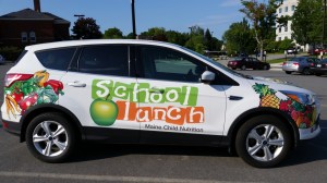 The Maine DOE Child Nutrition Programs car