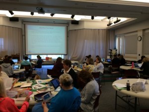 Presentation at Pathways to Proficiency summer literacy institute.