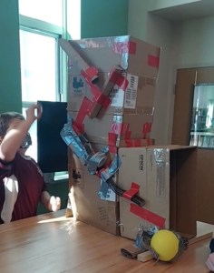 A student’s marble run project