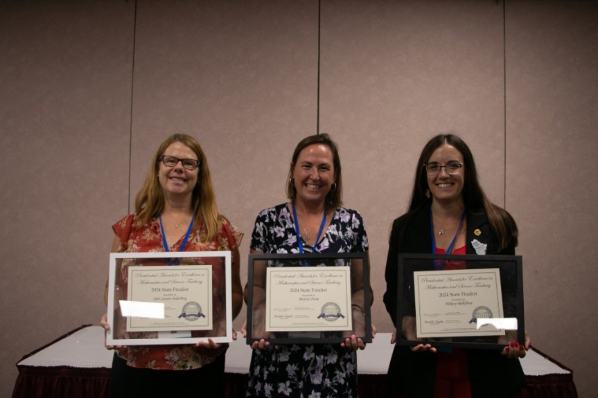 Left to Right: Deb Larsen-Soderberg, Marcia Train, Hillary Bellefleur