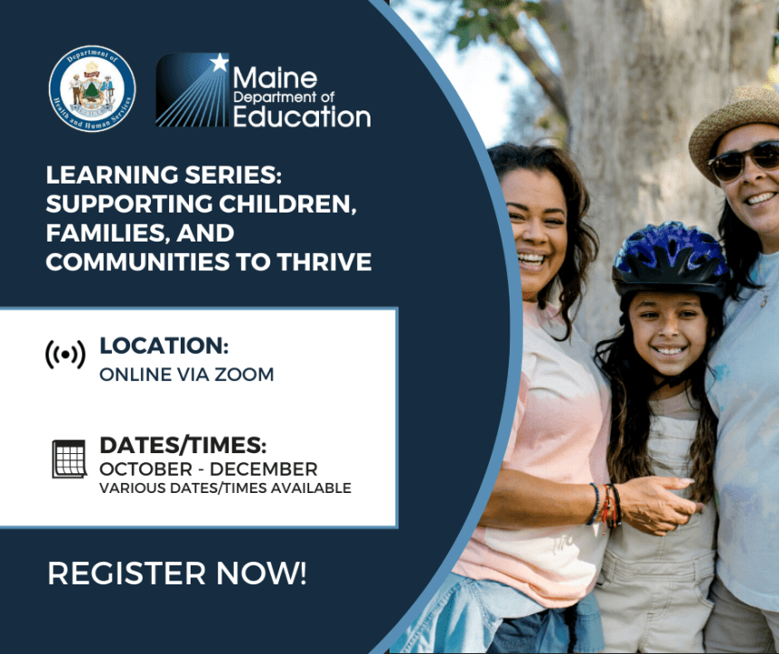 Learning Series: Supporting Children, Families, and Communities to Thrive