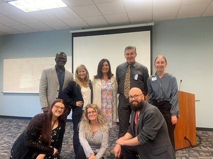 Augusta Adult Ed with Maine Catholic Charities team and the Refugee Advisory Council