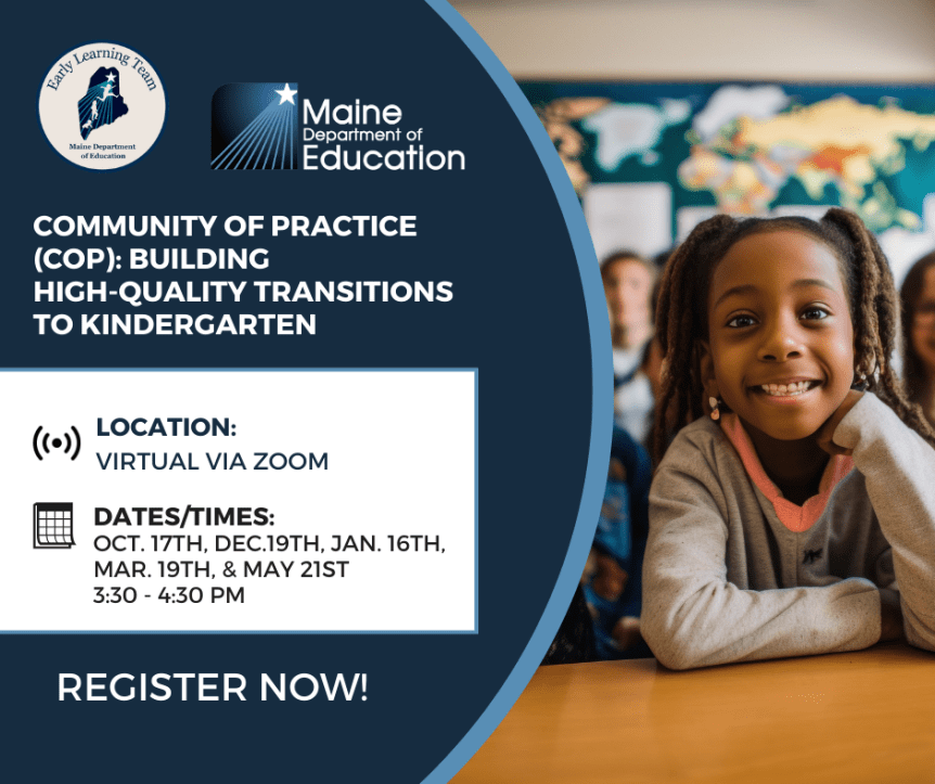 Community of Practice (coP): Building High-Quality Transitions to Kindergarten