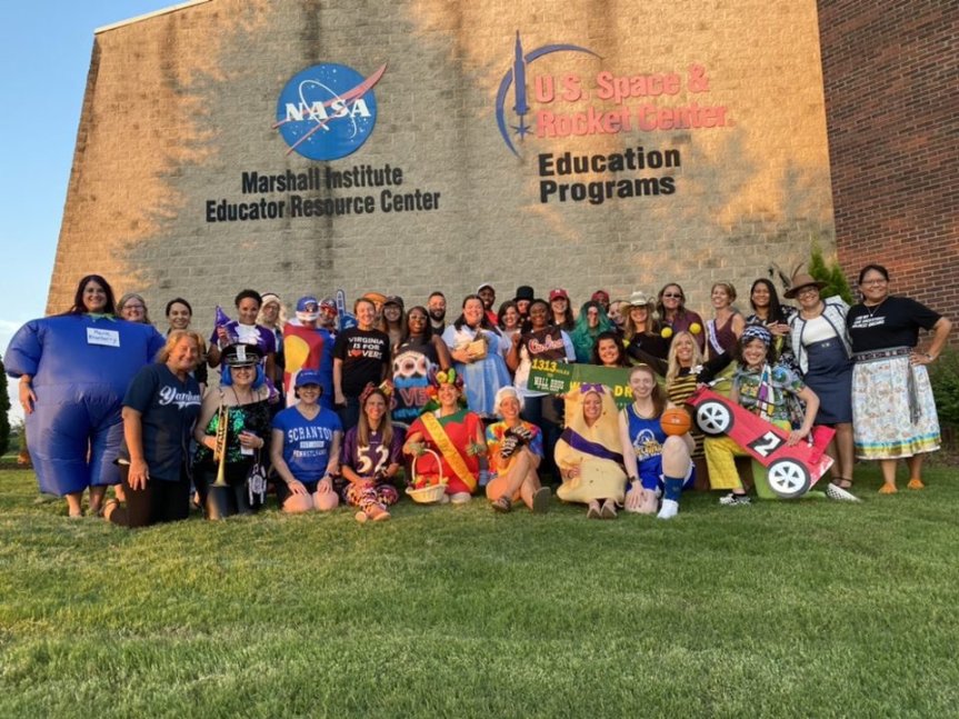Maine 2020 and 2021 Teachers of the Year Attend NASA Space Camp&nbsp;Experience