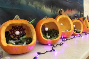 Pumpkin Shadow Boxes