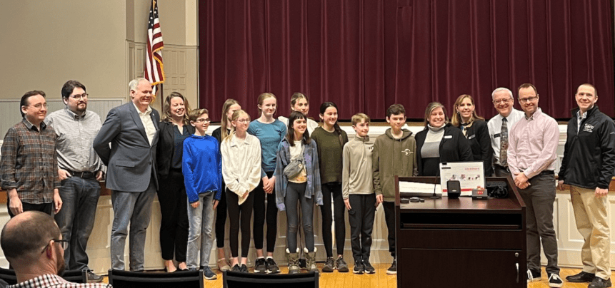 Students share their solve for tomorrow project with Saco's City Council. Their new video - https://youtu.be/KZWD43b76GM - provides additional details about their project.