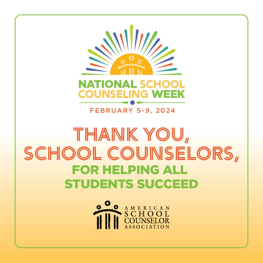 Celebrate National School Counseling Week Feb.&nbsp;5–9