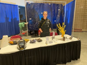 People’s Inclusive Welding had live welding demonstrations for attendees.