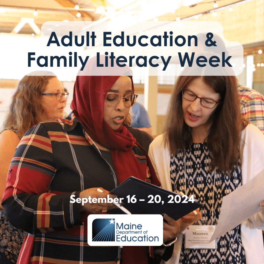 Celebrating Adult Education Family Literacy&nbsp;Week