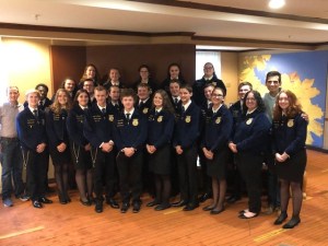 • Regional FFA Training group, trainers and National FFA Officer
