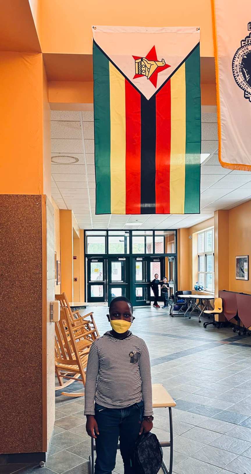Old Town Elementary Hallway of Flags Celebrates Diverse School&nbsp;Community