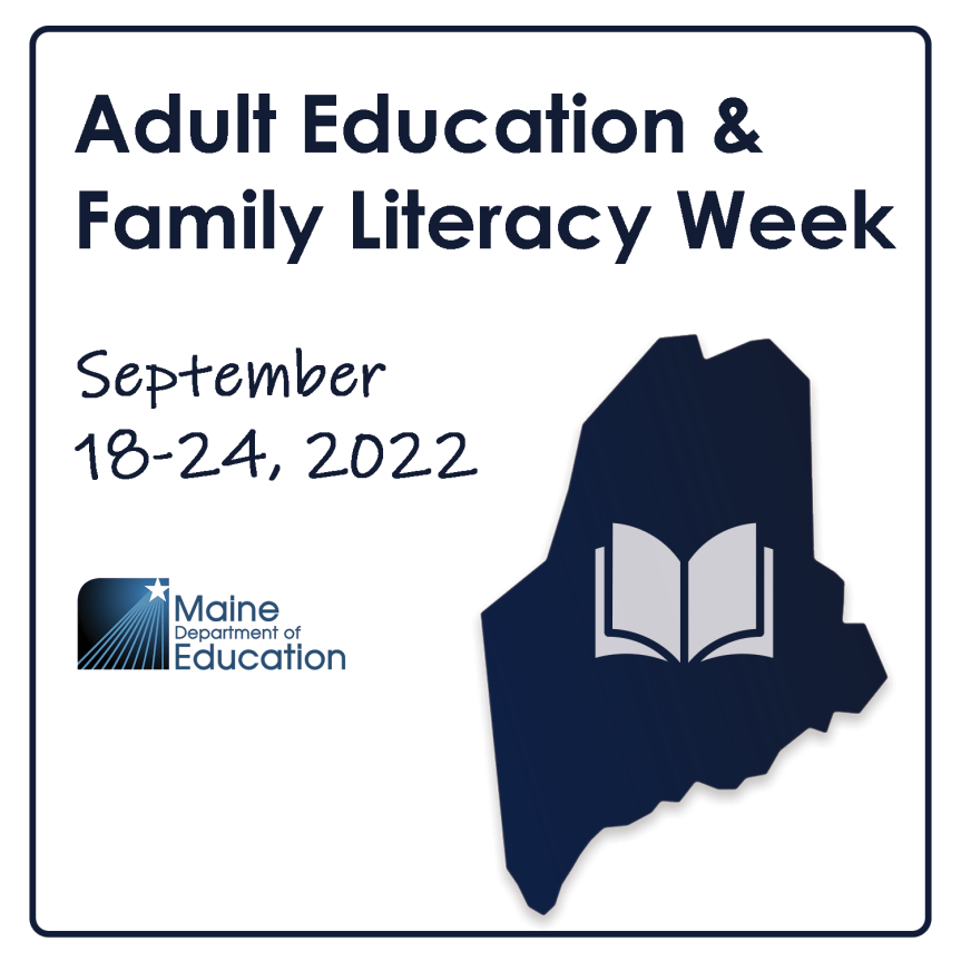 Adult ed and family literacy week
