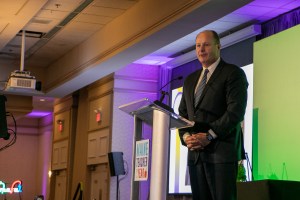 Keynote address from David Silvernail a supporter and sponsor of the Teacher of the Year program