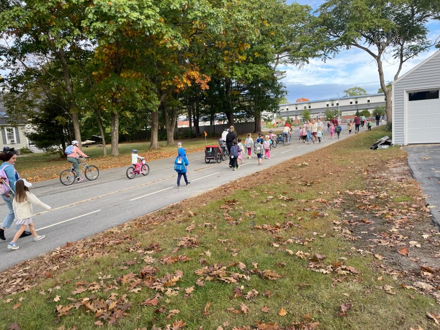 Kate Furbish Elementary School Kicks Off Second Year of Bike/Walk to School&nbsp;Initiative
