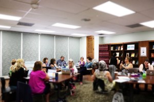 Math teachers hard at work on Maine Learning Results standards