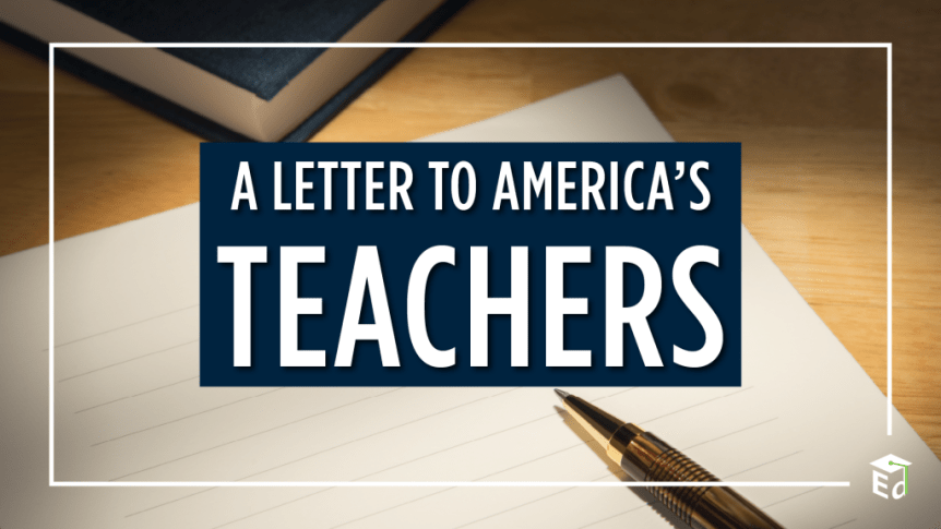 A Letter to America’s Teachers from Secretary&nbsp;Cardona