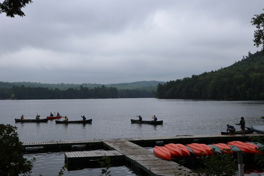 Class in a Canoe: Early College at Bryant&nbsp;Pond