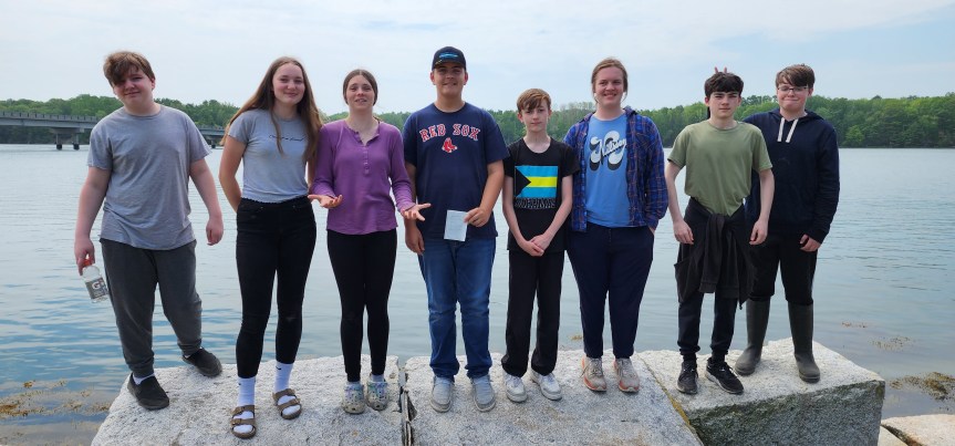 Sumner Students Help Count Horseshoe Crab Populations in Taunton&nbsp;Bay