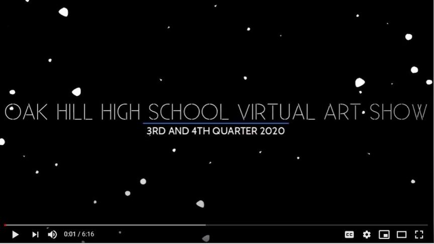 Oak Hill High School Art Teachers Gets Innovative to Ensure Students get an Art&nbsp;Show