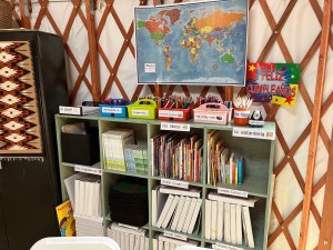 Yurt at Fiddlehead School of Arts and Sciences