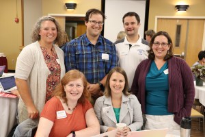 Group picture: Stephanie Hendrix, Renee Doucette, Susan Donaher, Greg Smith, William Putnam, and Kalynda Beal