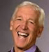 grey haired man, laughing