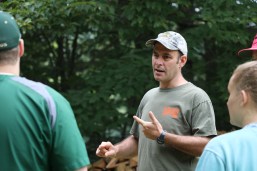 Ryder Scott, UMaine staff member with backgrounds in outdoor education.