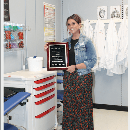 Region Two Instructor Amber Sloat Named 2022 Maine CTE Teacher of the&nbsp;Year