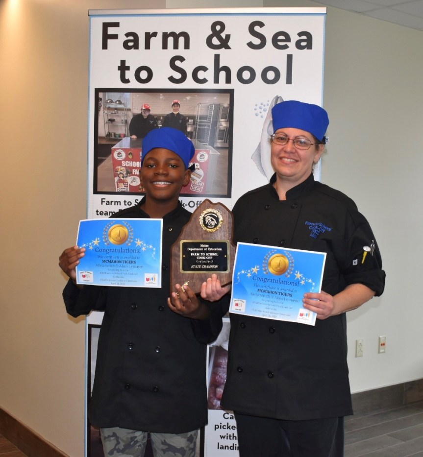Lewiston Nutrition Team Wins Farm to School&nbsp;Cook-Off
