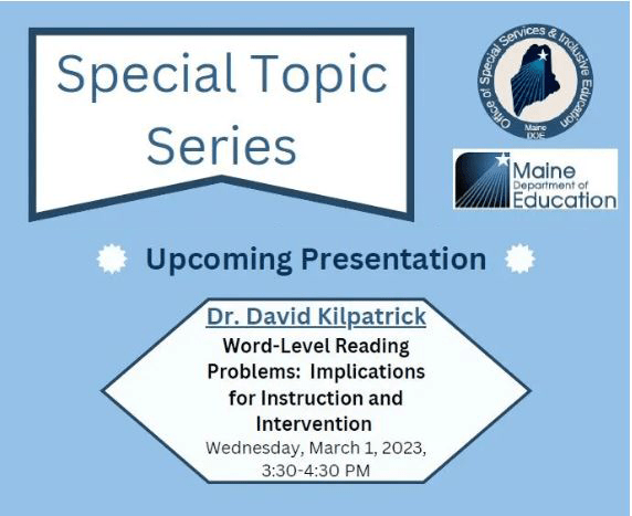 David Kilpatrick Webinar