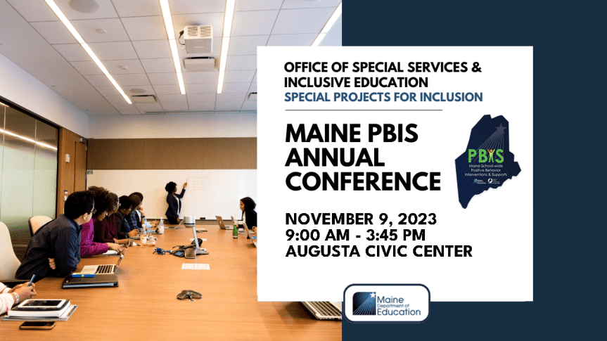 13th Annual Maine PBIS&nbsp;Conference