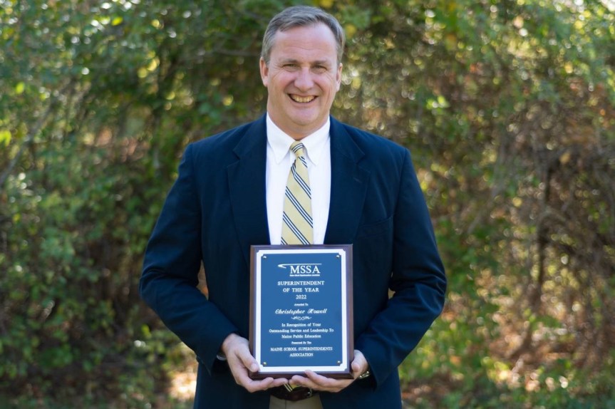 MEDIA RELEASE: Christopher Howell Named 2022 Maine Superintendent of the&nbsp;Year