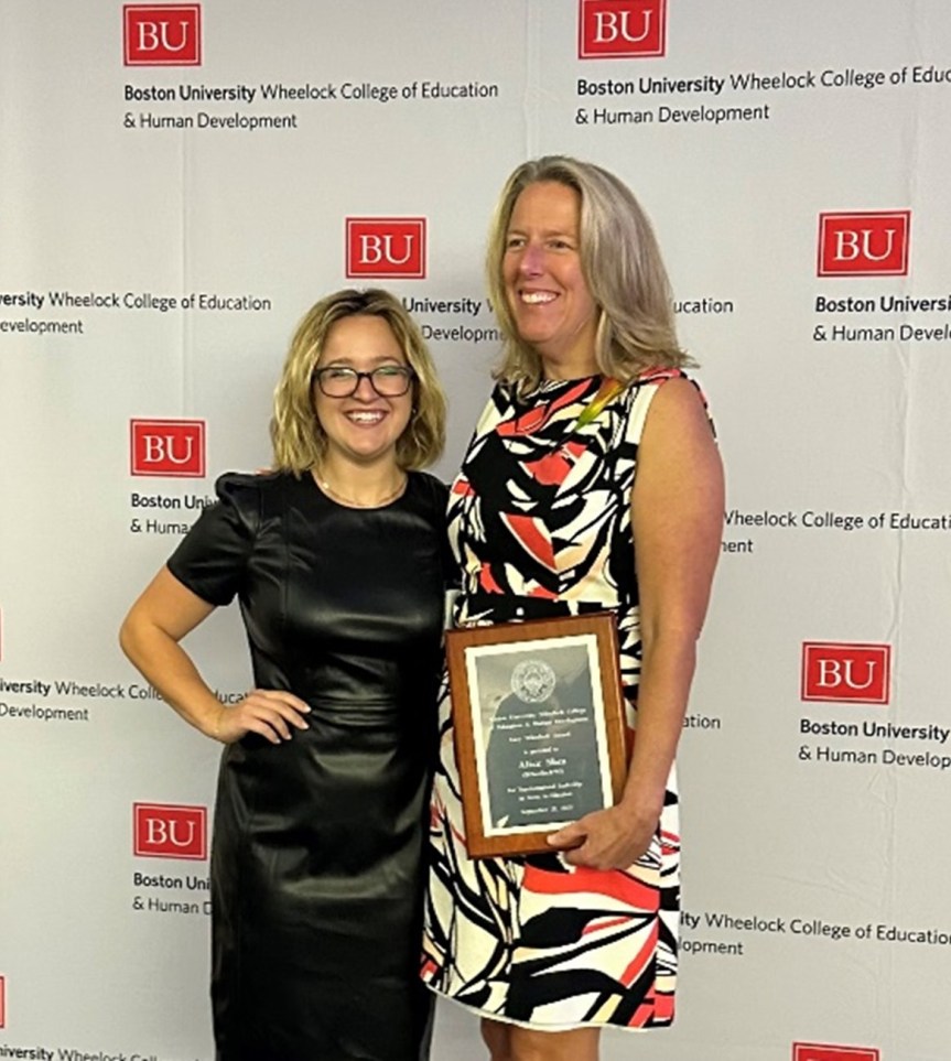 College and Career Success Coordinator Alice Shea Recognized for Her Work and Advocacy on Behalf of Asylum Seekers in&nbsp;Maine