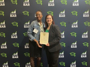 Left to Right: Ayesha Hall, Maine DOE Director of Strategic Partnerships, and Beth Lambert, Maine's Chief Officer of Teaching and Learning