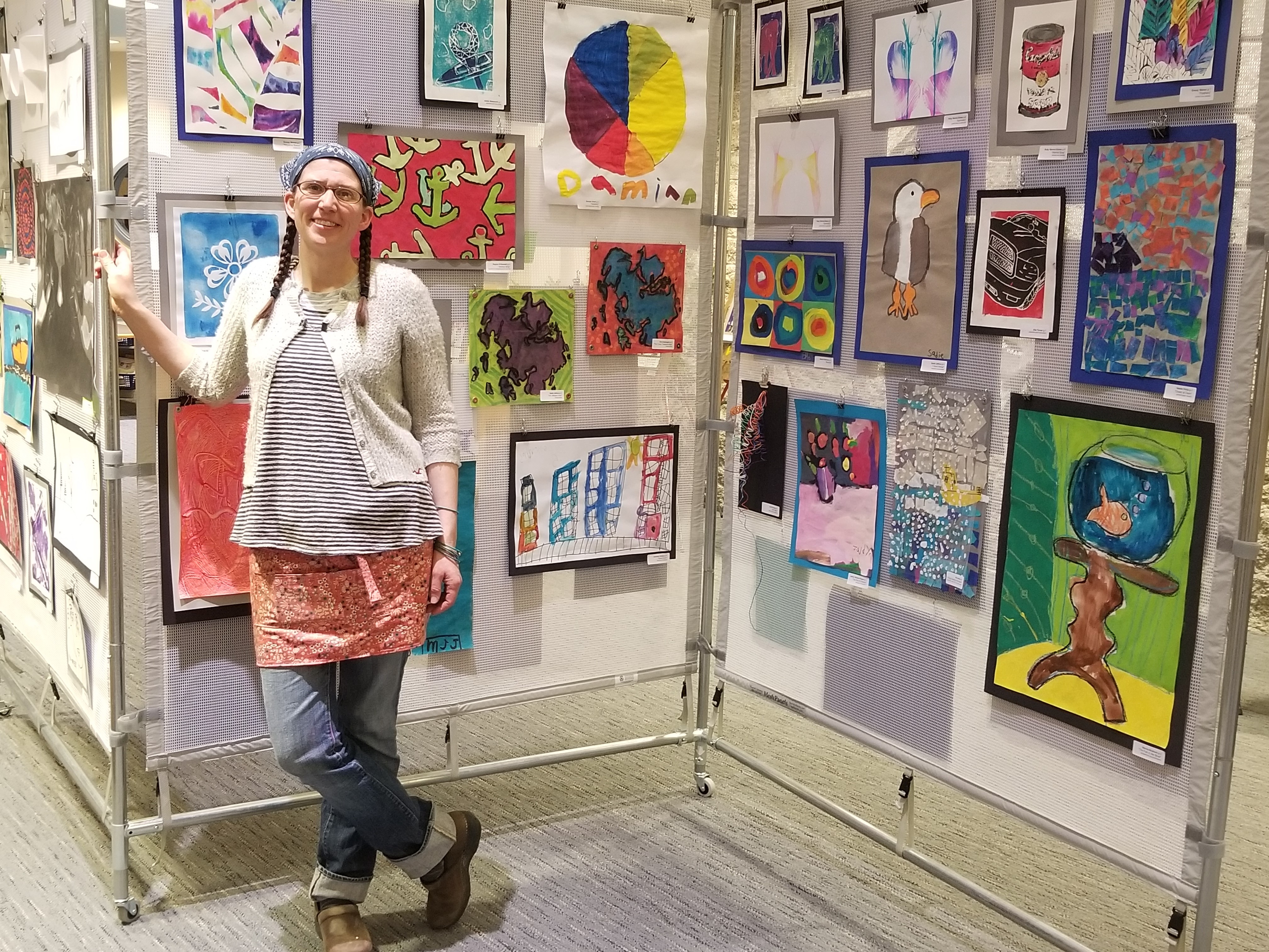 Art Teacher Heather White