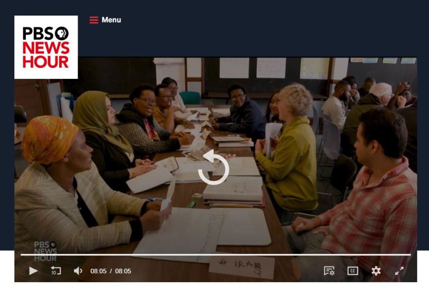 PBS News Hour Screen Shot