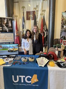 United Technologies Center (UTC) students Aja Marzilli and Tessa Ewer are both enrolled in UTC’s Business Leadership program.