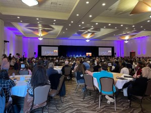 Adults listen to youth as they share what engages them in workforce.