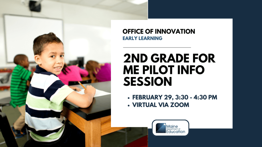 2nd Grade for ME Info Session