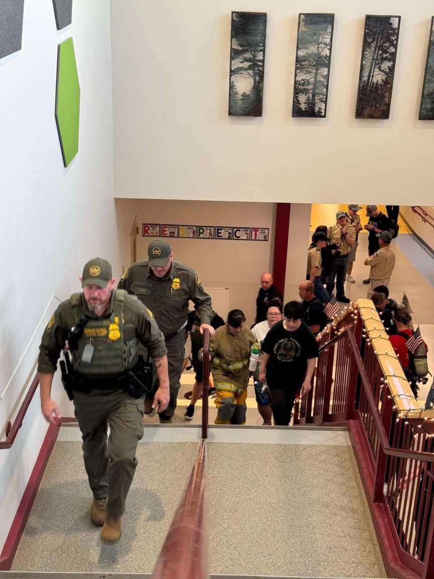 Caribou Technology Center Criminal Justice Students Host 9/11 Memorial Stair&nbsp;Climb