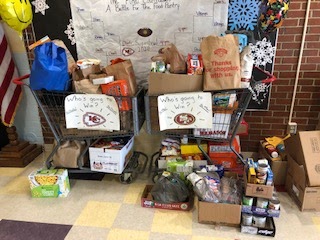 James H. Bean School Gets Creative with “The Final Countdown Food&nbsp;Drive”