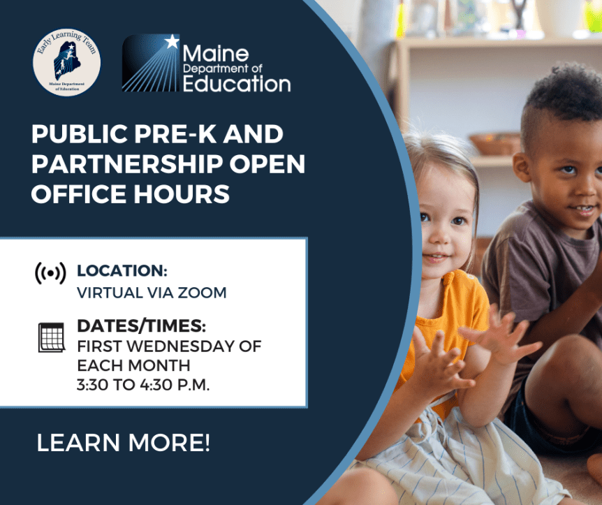 Public PreK Partnership Open Office Hours