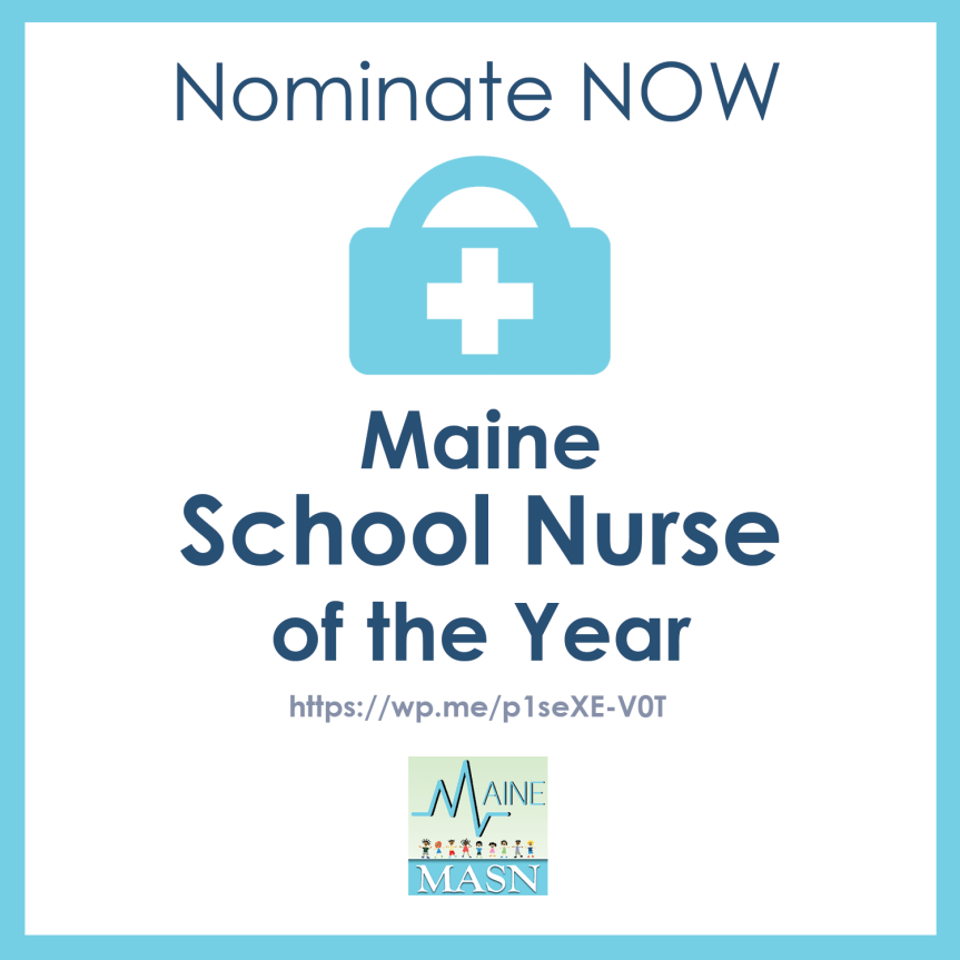 There is Still Time to Nominate for Maine School Nurse of the&nbsp;Year