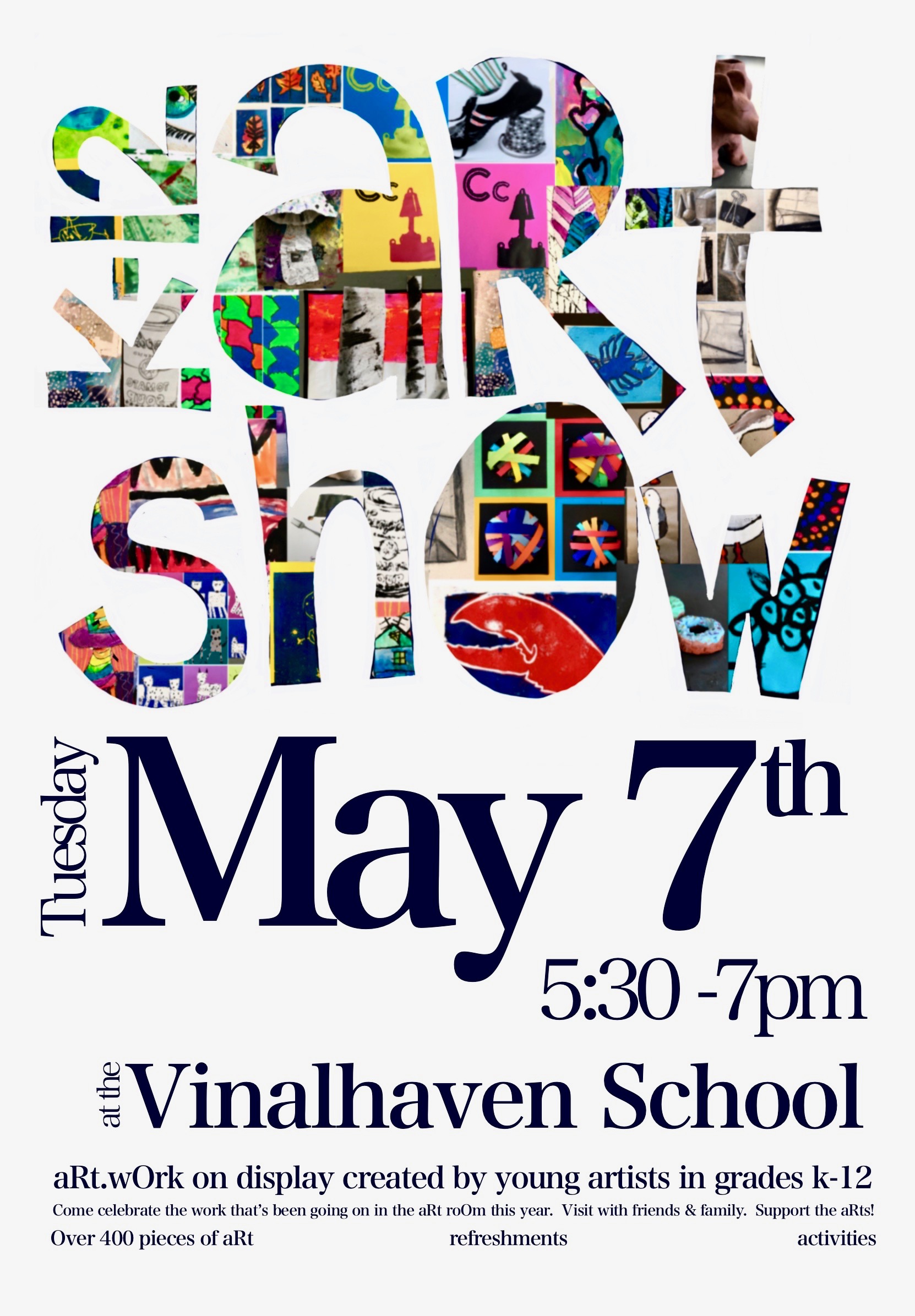 K-12 Art Show Poster